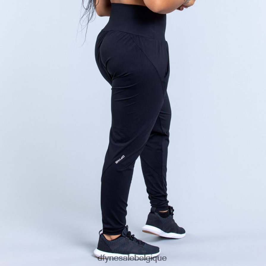 bas Dfyne pantalon de jogging coupe fuselée origin harem 1 noir Z2RVP899