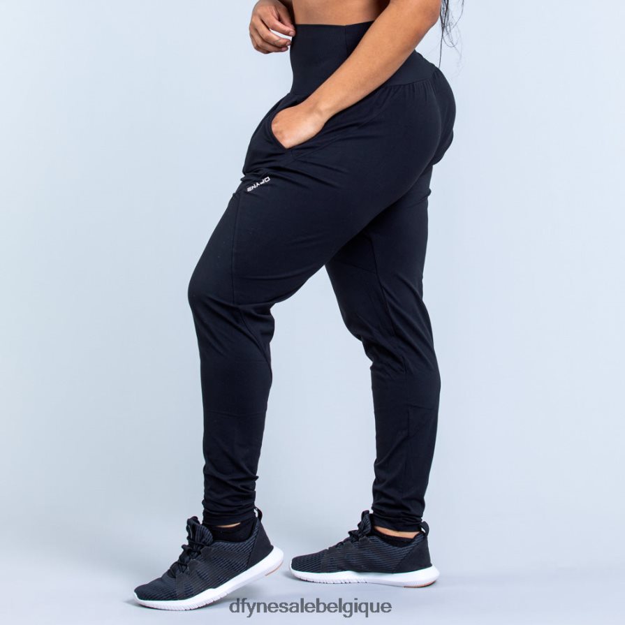 bas Dfyne pantalon de jogging coupe fuselée origin harem 1 noir Z2RVP899