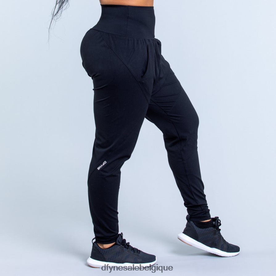 bas Dfyne pantalon de jogging coupe fuselée origin harem 1 noir Z2RVP899