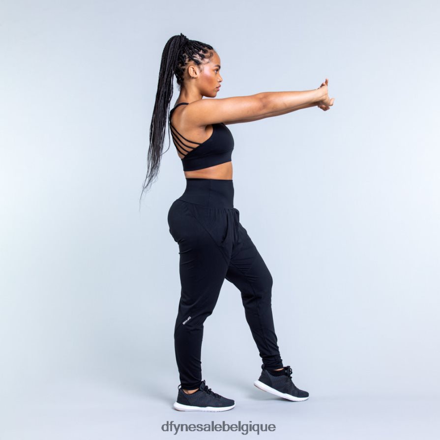 bas Dfyne pantalon de jogging coupe fuselée origin harem 1 noir Z2RVP899