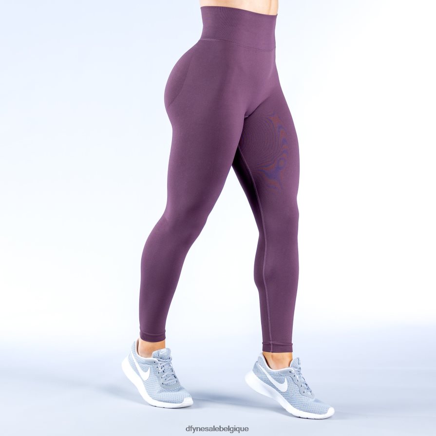 bas Dfyne leggings dynamiques 3 prune parfaite Z2RVP88