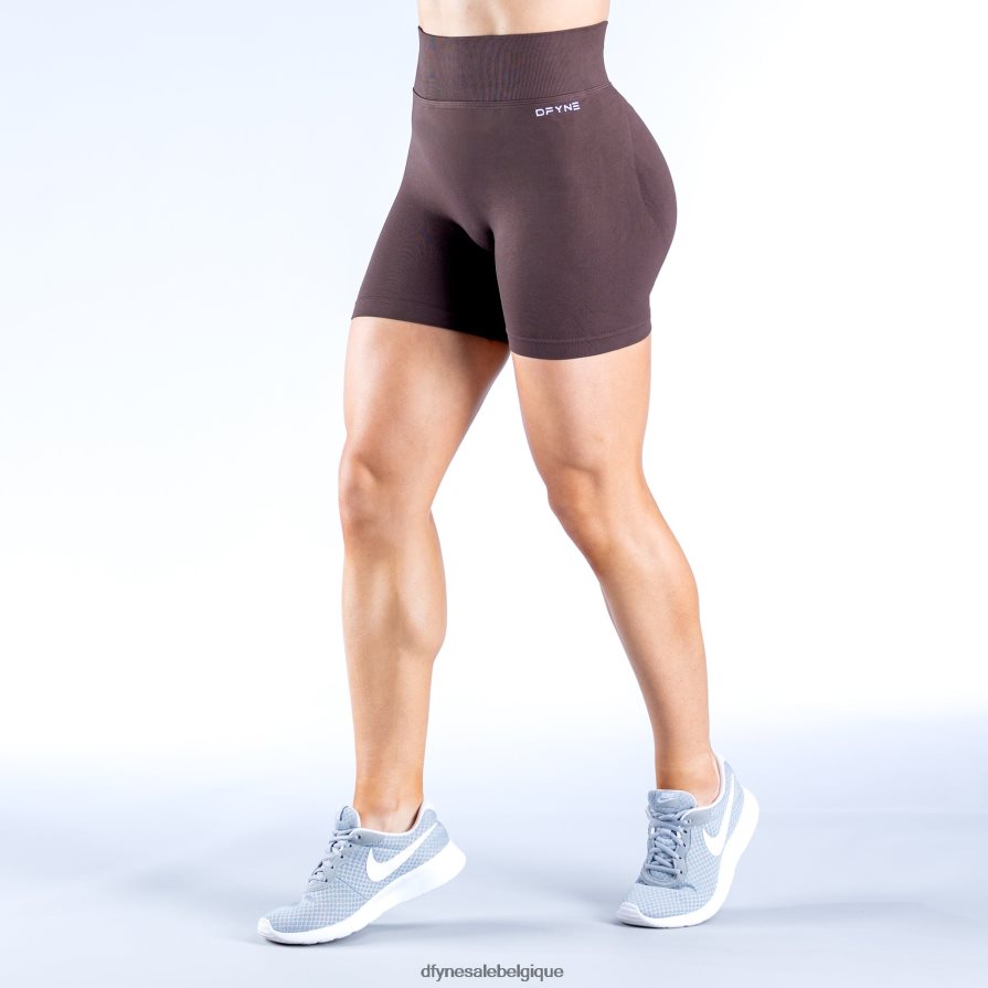 bas Dfyne short dynamique 4.5' 6 Chocolat brun Z2RVP810