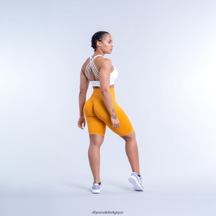 bas Dfyne short dynamique jaune moutarde Z2RVP893