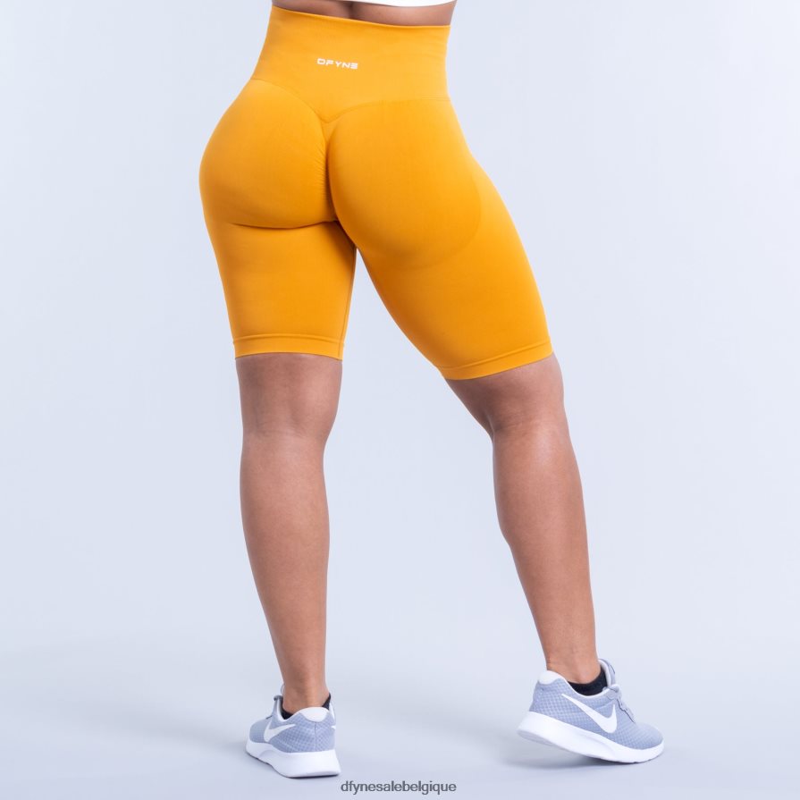 bas Dfyne short dynamique jaune moutarde Z2RVP893