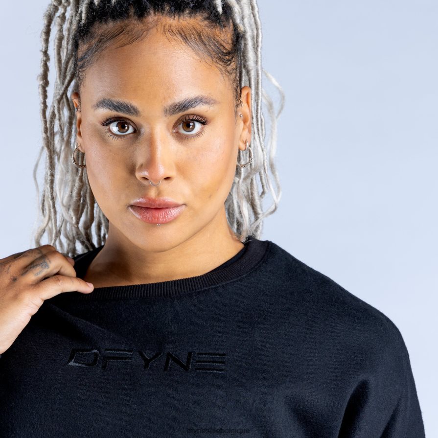 hauts Dfyne pull court luxe revive 1 noir Z2RVP833