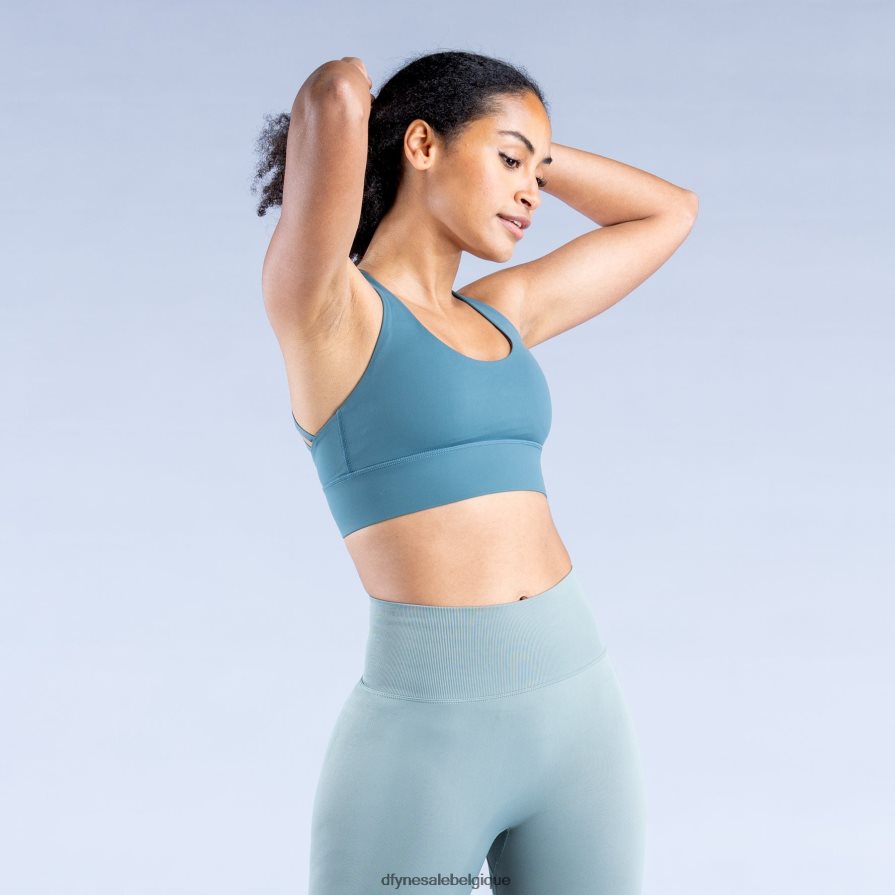 hauts Dfyne soutien-gorge de sport d'origine vert profond Z2RVP822
