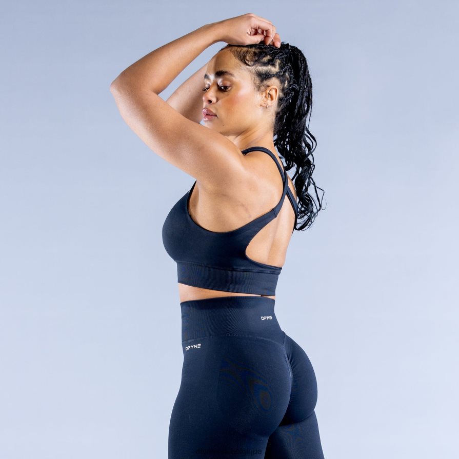 hauts Dfyne soutien-gorge de sport dynamique charbon Z2RVP8130