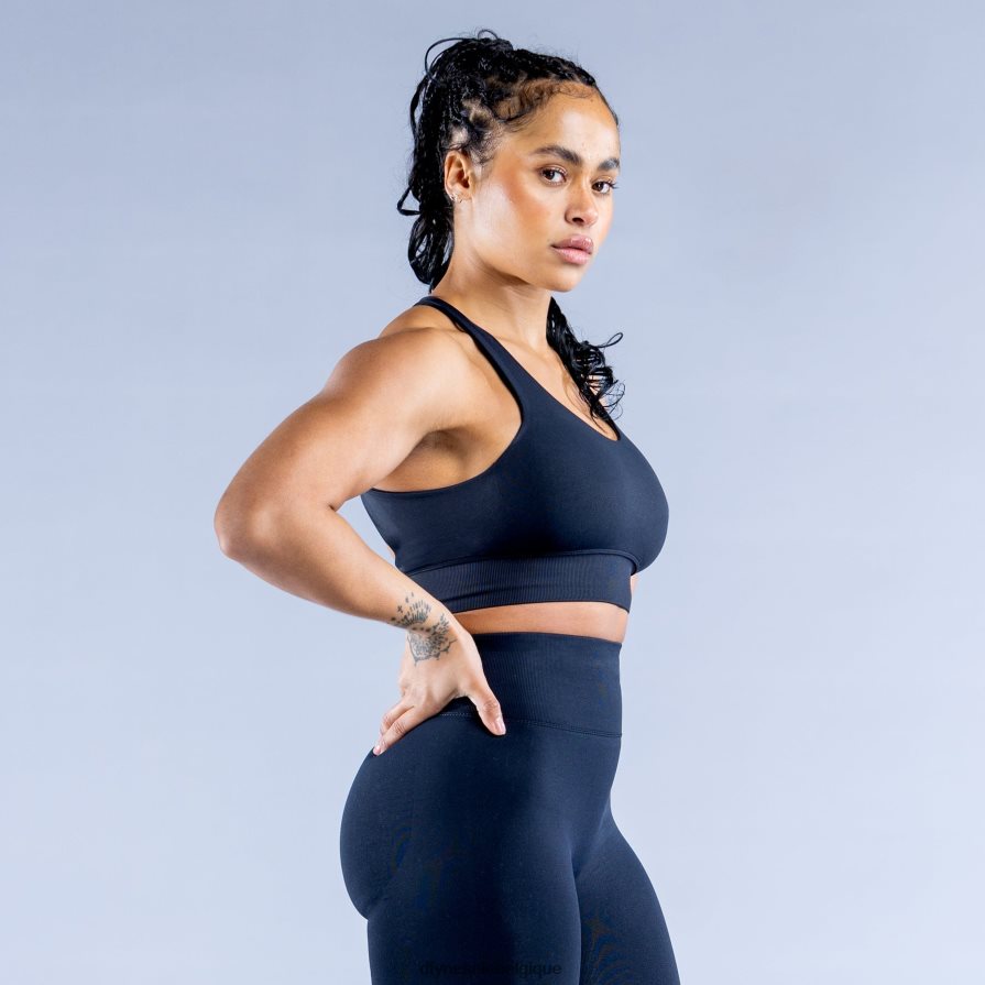 hauts Dfyne soutien-gorge de sport dynamique charbon Z2RVP8130