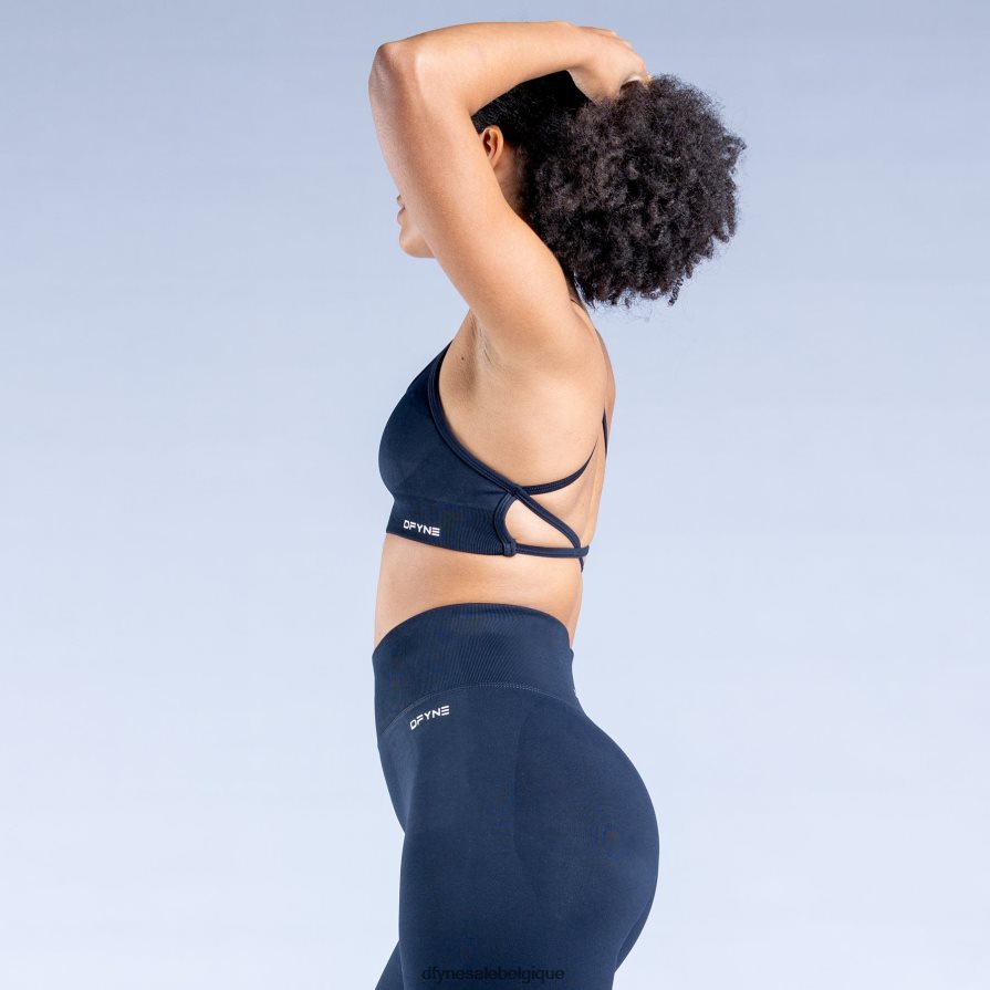 hauts Dfyne soutien-gorge de sport dynamique dos nu 1 charbon Z2RVP817
