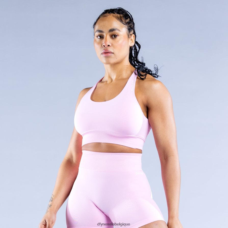 hauts Dfyne soutien-gorge de sport dynamique rose clair Z2RVP849