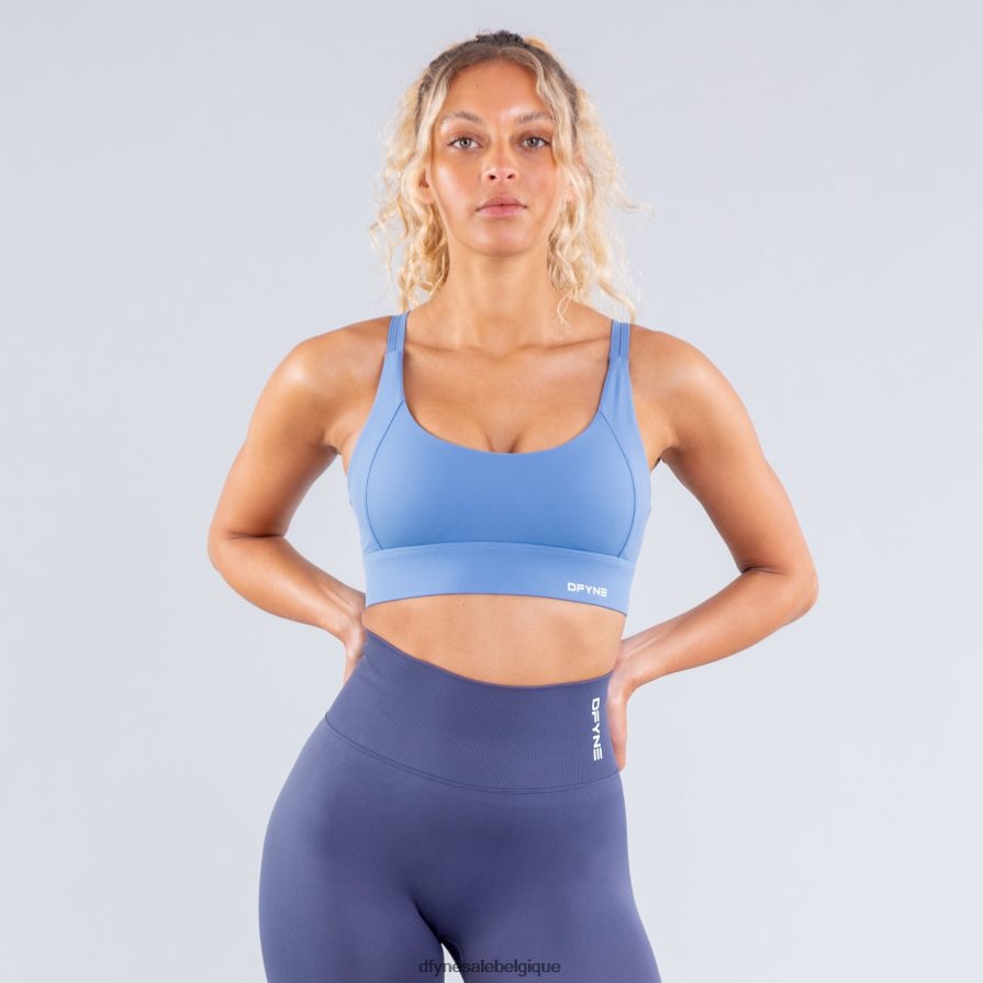 hauts Dfyne soutien-gorge de sport à maintien élevé origin bleu clair mat Z2RVP863