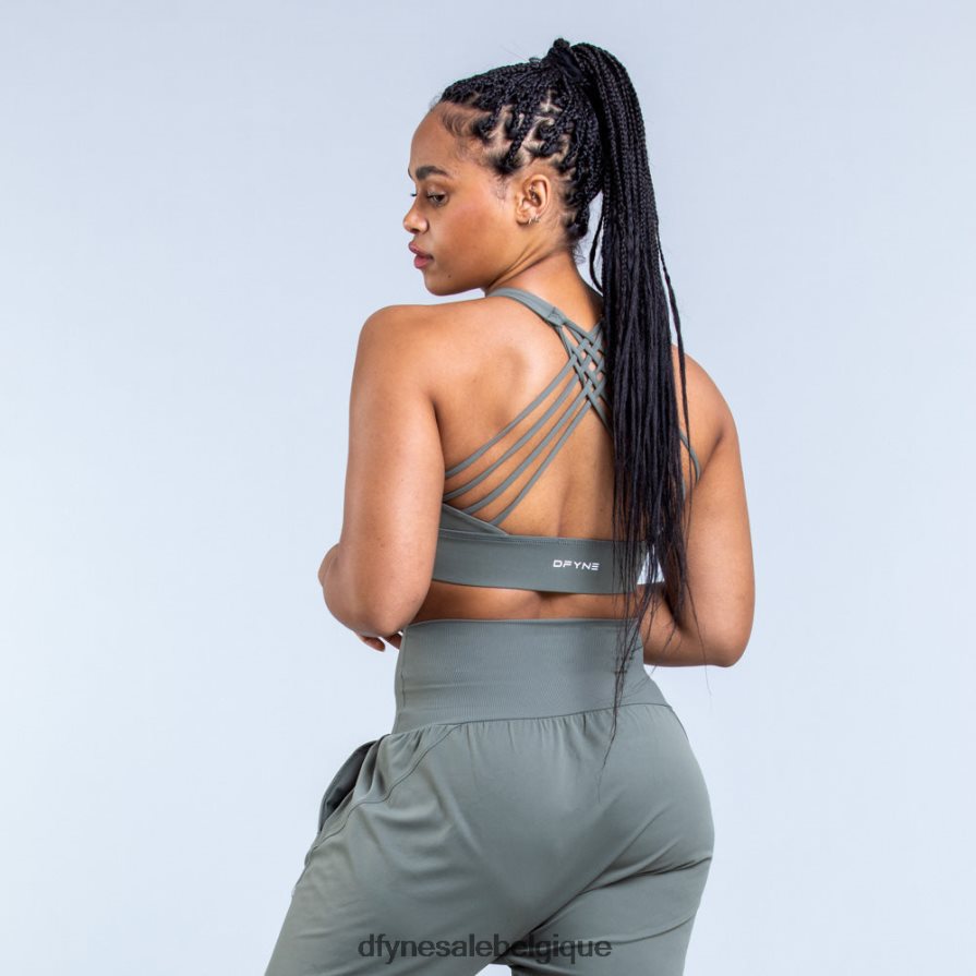 hauts Dfyne soutien-gorge de sport maintien moyen origin vert mousse Z2RVP845
