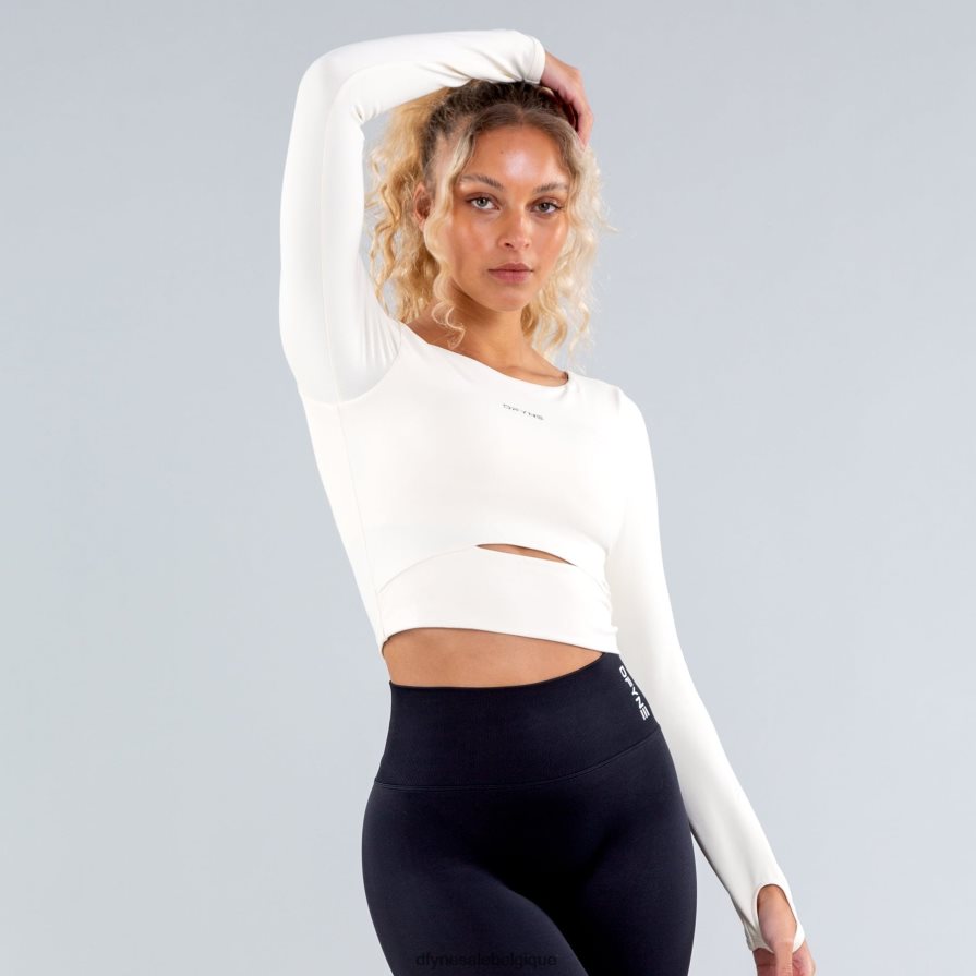 hauts Dfyne haut à manches longues d'origine crème Z2RVP865