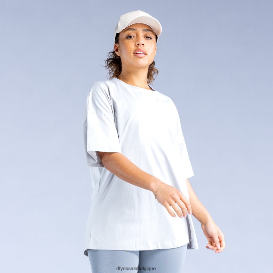 hauts Dfyne t-shirt oversize luxe revive gris glace Z2RVP8136