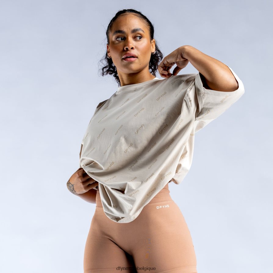 hauts Dfyne t-shirt oversize revive signature bronzer Z2RVP8140